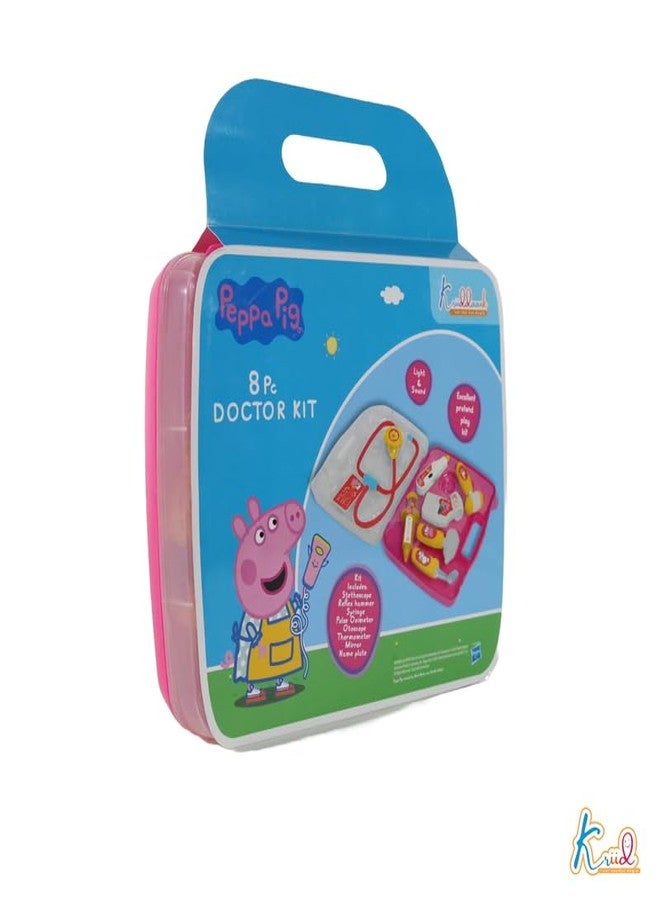 Kriiddaank Peppa Pig Doctor Set with Stethoscope, Pig Doctor Set & Medical Kit for Kids | Fun & Educational Toy for Kids | Safe, Engaging & Interactive Play - Image 2